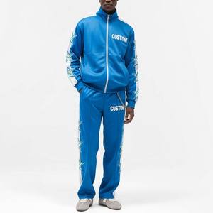 เสื้อฮู้ดกีฬาฤดูหนาวแบบแห้งเร็วและกางเกงจ็อกเกอร์ |   ชุดออกกำลังกายแบบ unisex |   เสื้อผ้าออกกำลังกายผ้าฝ้าย 100% พร้อมโลโก้แบบกำหนดเอง - Product Image 1