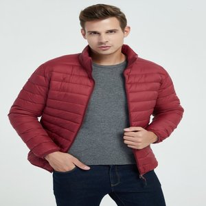 Designer Men's Puffer Jacket Custom Soft Waterproof Fabric Black <b>Winter</b> <b>Coats</b> <b>with</b> <b>Hood</b> Wholesale Plus Size Bubble Design - Product Image 3
