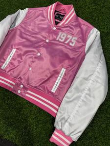 Chaqueta universitaria de talla grande personalizable, conjunto de ropa deportiva de invierno Letterman, técnica impresa transpirable, temporada de verano - Product Image 2