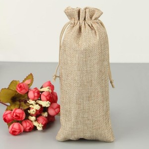 2 Bottle Wine Tote <b>Bag</b> High Quality <b>Jute</b> Bottle Carry <b>Bag</b> <b>Jute</b> Wine Bottle Cover <b>Gift</b> <b>Bag</b> for Sale at Best Price - Product Image 5