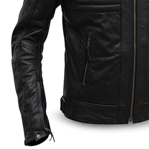 Otoño Invierno Hombres Chaqueta de cuero Mejor calidad Hombres Chaqueta de cuero genuino Hombres - Product Image 1