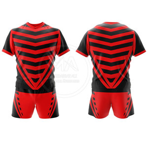 100% Polyester Respirant Rugby Uniforme Ensembles Premium Qualité Adulte Dernière Conception Top Vente - Product Image 1