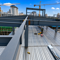 Plateau de plancher en treillis d'acier pour entrepôt, mezzanine, haute capacité de charge, plancher métallique renforcé