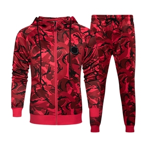Pantalon de survêtement à capuche unisexe Jogger Sets XXL Size Printed Fleece Sportswear Cargo Pants Tracksuits Plus Size Spring Collection - Product Image 6