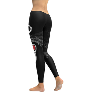 Vente en gros, Leggings pour femmes à la mode, Leggings pour femmes, vêtements de yoga, impression par sublimation, saison d'automne - Product Image 6