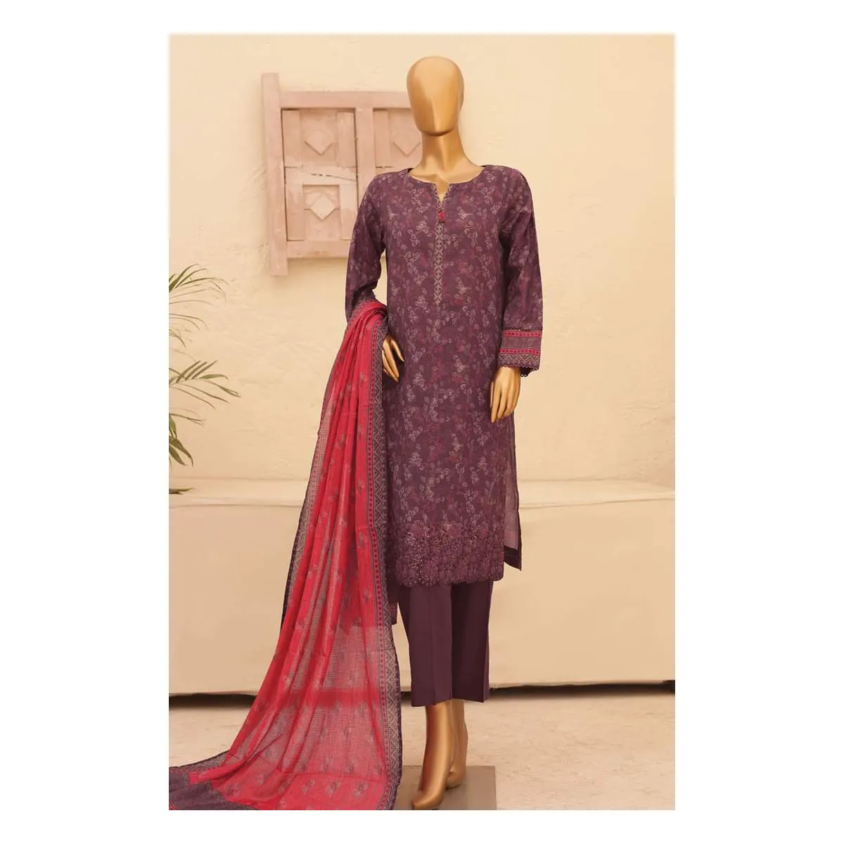 मूल डिजाइनर लॉन महिला 3 पीस सलवार कमीज सूट दुपट्टा भारतीय और पाकिस्तानी महिला महिला परिधान पोशाक कढ़ाई लॉन सूट