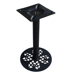 CBCF001 Pieds de table basse industriels en fer thermolaqué de 72 cm de hauteur, robustes pour salon, salle à manger, banc d'hôpital - Product Image 1