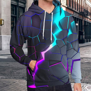 Sweats à capuche unisexes blancs 100% polyester Impression par sublimation légère Vente en gros vierge pour la saison hivernale - Product Image 3