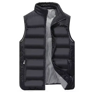 Nuevo estilo cortavientos para exteriores, chaleco cálido aislado, chaleco acolchado, chaqueta acolchada, chaqueta acolchada sin mangas para hombres - Product Image 2