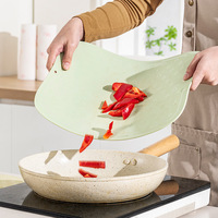 Planche à découper en TPU, planche à découper double face, tapis de découpe antibactérien de qualité alimentaire, tapis de découpe lavable au lave-vaisselle, planche de cuisine