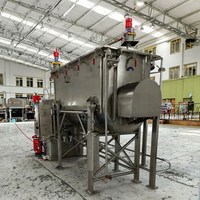 Mélangeur automatique en acier inoxydable pour poudres sèches et humides avec fonction de broyage pour aliments et produits chimiques - Composants d'engrenages en gros