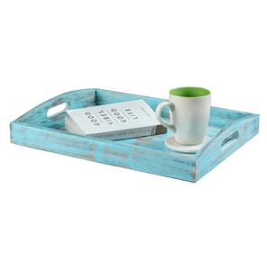 ถาดเสิร์ฟไม้มะม่วงดีไซน์ใหม่ชุด2ชิ้นสำหรับโต๊ะกาแฟและของตกแต่งบ้านถาดเสิร์ฟจากอินเดีย - Product Image 1