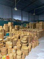 Paniers de rangement en rotin en gros à chaud Conception en osier tissé pour cadeaux