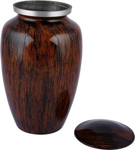 Urnas de aluminio con nuevo acabado de mármol Venta caliente Material de metal Urnas de cremación clásicas - Product Image 1