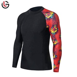 เสื้อกันผื่นสำหรับผู้ชายเสื้อกันผื่นแห้งเร็วแขนยาวสำหรับผู้ชายเสื้อป้องกันผดผื่นออกแบบได้ตามต้องการแบบ2025ใหม่ล่าสุด - Product Image 4