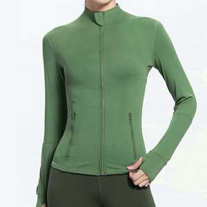 Veste de yoga à séchage rapide pour femme Tissu doux et respirant Parfait pour l'entraînement de yoga Course à pied Fitness et activités sportives - Product Image 3
