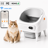 Open <strong>Top</strong> <strong>Automatic</strong> <strong>Cat</strong> Litter Box Self Cleaning Smart Litter Box with Safety Sensors Odor Control OEM Wholesale Manufacturer