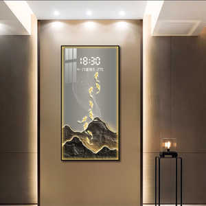 Décoration d'intérieur électrique intelligente Golden Mountain Art Glowing Fish, disponible en tailles 3x2 et 2.4x2 pieds - Product Image 2
