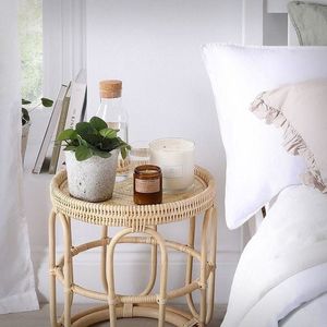 Muebles de mimbre para exteriores naturales de estilo elegante, balcón, patio, mesa de ocio y silla, mesa y silla de mimbre hechas a mano para Patio - Product Image 6