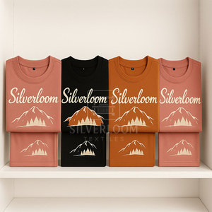Silverloom ชุดกีฬาผู้ชายแบบสั่งตัดผ้าแห้งเร็วเสื้อแขนสั้นระบายอากาศได้ดีสำหรับฤดูร้อน - Product Image 5
