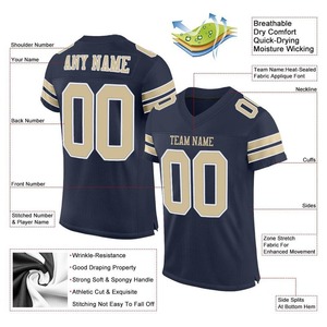 Custom Football JerseyPremium Quality Soccer Uniform|EM & ODM Manufacturer Custom Navy Vegas <b>Gold</b>-White <b>Mesh</b> Authentic Football - Product Image 2