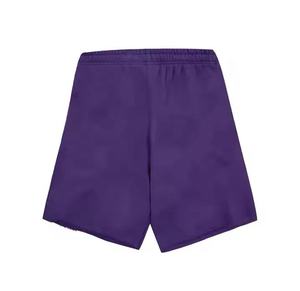 Ensemble de vêtements de sport de fitness pour hommes avec impression de logo personnalisé décontracté couleur unie deux pièces t-shirt short taille XL pour survêtements d'été - Product Image 6