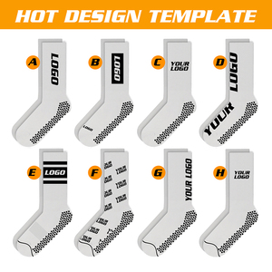Calcetines con agarre de logotipo personalizado de alta calidad, Calcetines antideslizantes con agarre de fútbol, calcetines de fútbol antideslizantes - Product Image 6