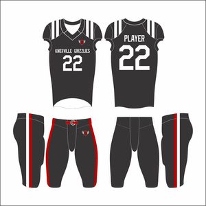 Vêtements de sport de football américain de haute qualité Ensembles respirants Meilleure qualité à un prix - Product Image 1