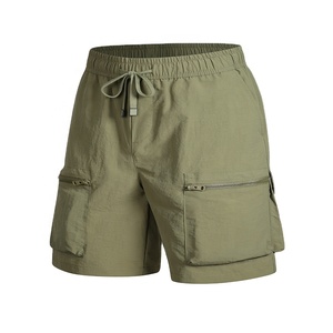 Cargo Shorts Men's Quick Dry Multi-pocket Loose Breathable Casual Summer Outdoor Sports Running <b>Nylon</b> Shorts DDP shipping - Product Image 4