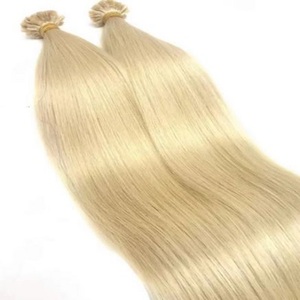 100% vrais cheveux vierges humains remy sans perte sans enchevêtrement cuticule alignée i pointe extensions de cheveux cheveux humains pour femme - Product Image 2