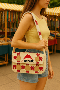 Minimalist Design Beaded <b>Shoulder</b> Bag Handmade Womens Beach Purse Boho Crossbody Tote Summer Fashionable <b>Shoulder</b> Bags OEM ODM - Product Image 3