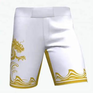Short de MMA imprimé par sublimation personnalisée Kimono de Jiu Jitsu Vêtements de sport d'art martial Kimono Jiu Jitsu Muay Thai Short de MMA - Product Image 1
