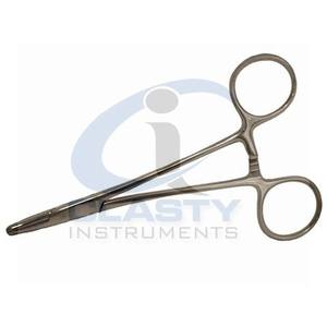ACERO INOXIDABLE 14/16/18CM MÉDICO DENTAL SOPORTE DE AGUJA QUIRÚRGICA HEMOSTÁTICA PINZA RECTA/CODO HERRAMIENTA QUIRÚRGICA - Product Image 1