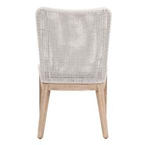 Silla de comedor de estilo nórdico de primera calidad con textura de madera natural y cojín para ambientes de comedor modernos y elegantes - Product Image 5