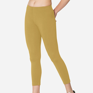 Date respirant Leggings personnalisé coton Leggings femmes haute élastique Yoga pantalon collants séchage rapide Leggings - Product Image 2