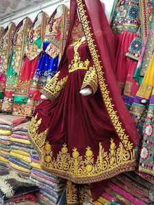 ชุดกูชีอัฟกันสำหรับผู้ใหญ่ ชุดชนเผ่าดั้งเดิมของชาวอัฟกานิสถาน ชุดสัลวาร์ คามีซ ชัลวาร์ จากอัฟกานิสถาน - Product Image 6