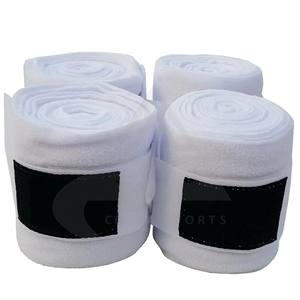 Custom Logo Horse <b>Leg</b> <b>Bandages</b> New Design Fleece Sports <b>Bandages</b> for Riding Available in All Colors for Equestrian Sports - Product Image 3