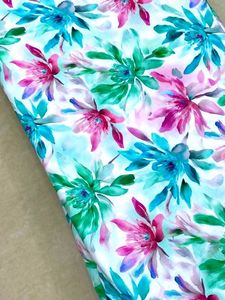 ชุดเดรสผ้าเรยอนบริสุทธิ์พิมพ์ลายดิจิตอลผ้าเรยอนบริสุทธิ์มีความกว้าง44 - Product Image 5