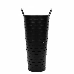 Ensemble de 2 pots à fleurs décoratifs en cuivre antique de style fermier, seau à olives en métal, pour le jardin - Product Image 6