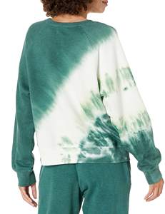 Sudadera de gran tamaño para mujer, diseño personalizado, estampado de algodón transpirable, secado rápido, manga larga, cuello redondo, Top corto de invierno - Product Image 3