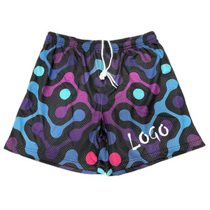 Pantalones Cortos de Baloncesto 100% Malla con Bordado 3D y Bolsillos con Estampado Personalizado, de Secado Rápido y Transpirables para Gimnasio y Entrenamiento - Precio Mayorista - Product Image 2