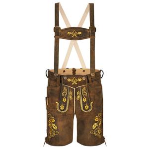 Los más vendidos hombres Lederhosen alemán bávaro Trachten usa nuevo estilo hombres Lederhosen pantalones precio al por mayor bajo costo - Product Image 3