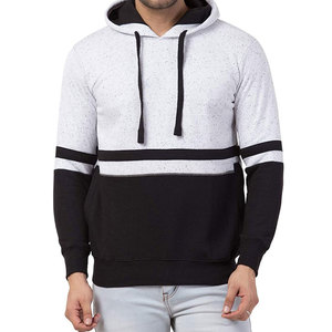 Nouveau design professionnel, sweat à capuche décontracté d'hiver avec poches, en coton mélangé, faible MOQ, pour hommes - Product Image 1