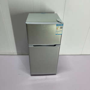 Réfrigérateur mini double porte 118 <span class=keywords><strong>litres</strong></span> à <span class=keywords><strong>congélateur</strong></span> supérieur, 220V, idéal pour la maison - Vente chaude - Product Image 3