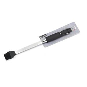 Expert Chrome and Black PE470 45cm Silicone <b>BBQ</b> Brush Premium <b>BBQ</b> Tools - Product Image 1