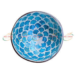 Nouveau design, bol décoratif minimaliste en nacre incrustée de coquillages du Vietnam, écologique, non toxique, artisanat fait main, vente en gros - Product Image 6