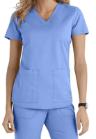 Blusa Médica de Jersey de Algodón y Poliéster de la Mejor Calidad para Mujer, Uniforme de Doctora, Talla y Color Personalizados, para Uso Hospitalario