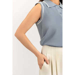 Relax Fit WM-KTP-SS26-503 Tops de ocio, top cómodo y elegante - Product Image 5