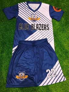 Jersey de Fútbol Americano al Por Mayor, Ropa Deportiva de Verano, Cómoda, de Alta Calidad, Precio Razonable, Corta, 100% Poliéster - Product Image 3