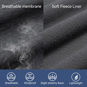 Chaquetas de exterior de alta calidad logotipo personalizado cortavientos impermeable manga larga chaqueta de concha suave para hombres - Product Image 6